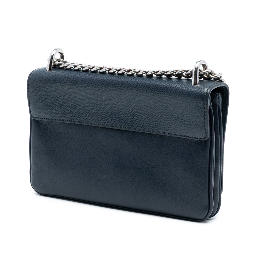 Pre-Loved Prada Saffiano and City Calf Chain Crossbody - Picture 2 of 6